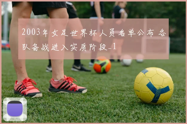 2003年女足世界杯人员名单公布 各队备战进入实质阶段_1